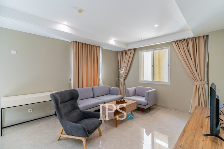 2 Bedroom Serviced Apartment For Rent - Tonle Bassac, Phnom Penh