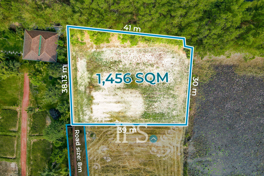 1,456 Sqm Land For Sale - Svay Dangkum, Siem Reap