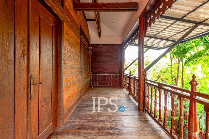 2 Bedroom Wooden House For Rent - Slor Kram, Siem Reap