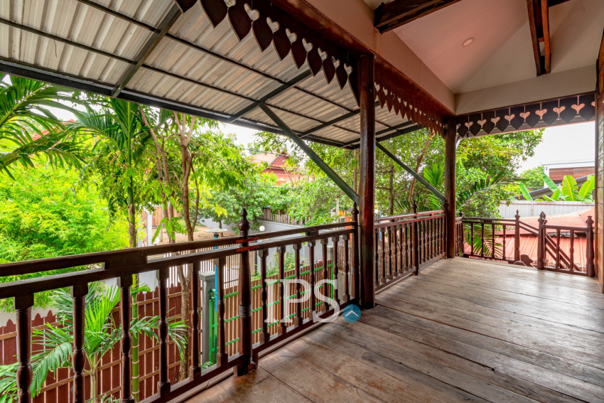 2 Bedroom Wooden House For Rent - Slor Kram, Siem Reap