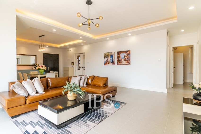 3 Bedroom Condo For Rent - Rose Condo, Tonle Bassac, Phnom Penh