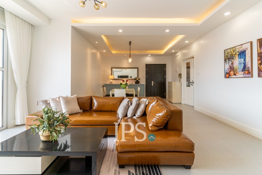 3 Bedroom Condo For Rent - Rose Condo, Tonle Bassac, Phnom Penh