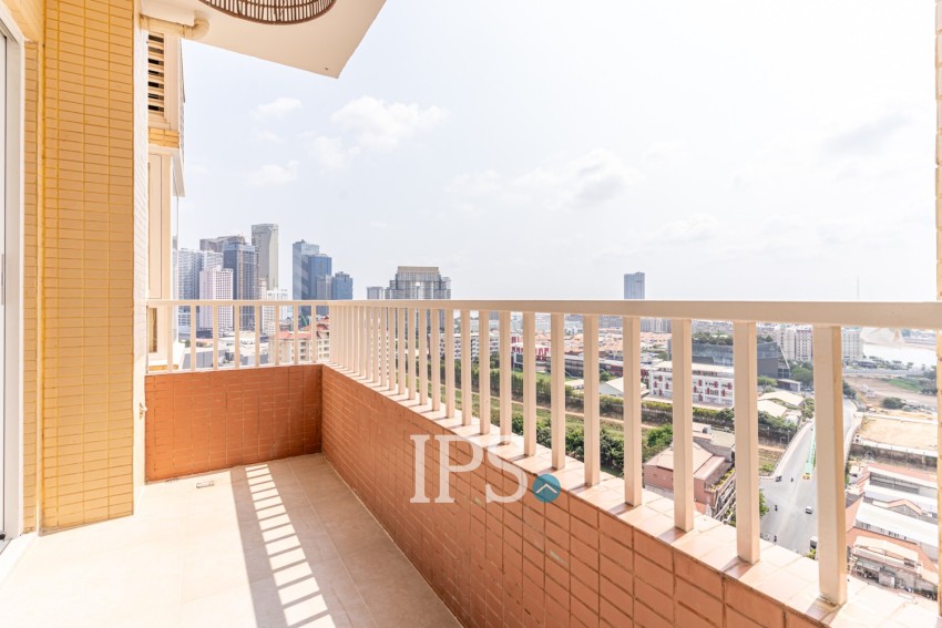 3 Bedroom Condo For Rent - Rose Condo, Tonle Bassac, Phnom Penh