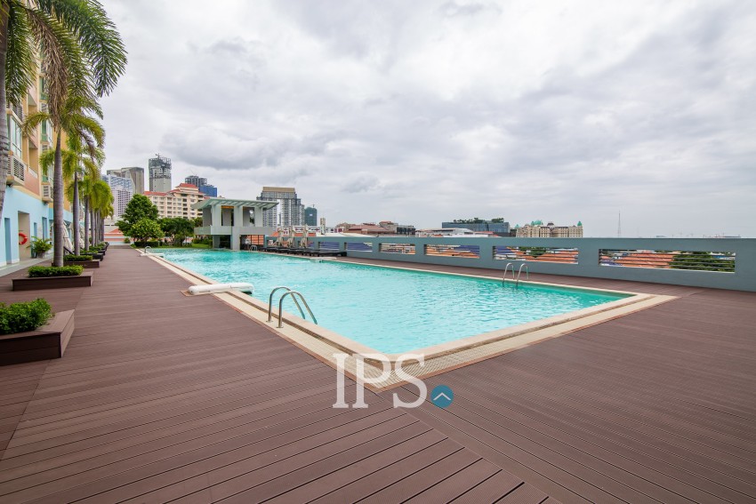 3 Bedroom Condo For Rent - Rose Condo, Tonle Bassac, Phnom Penh