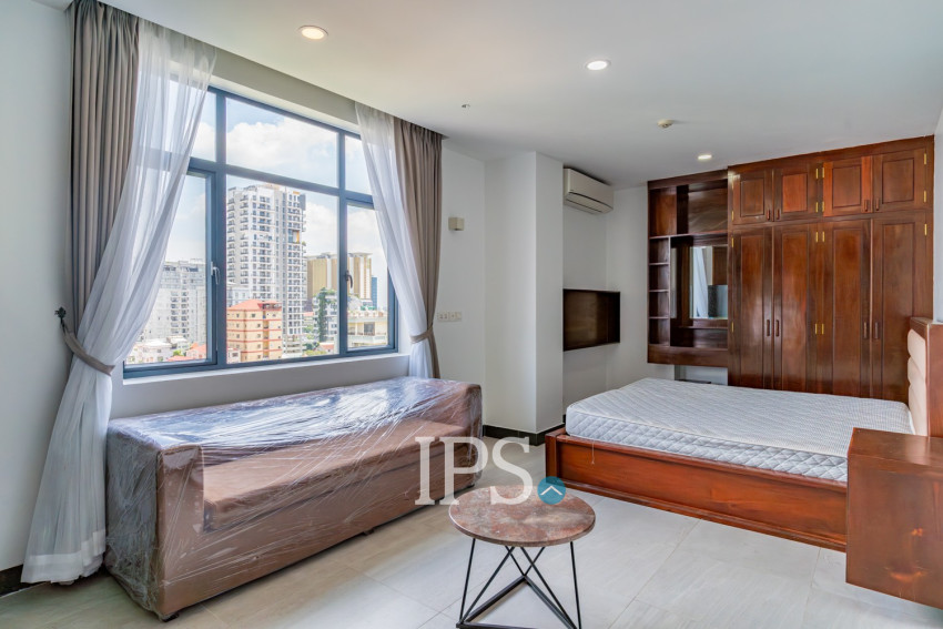 38 Sqm Studio Apartment For Rent - Tonle Bassac, Phnom Penh