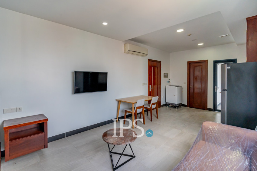 38 Sqm Studio Apartment For Rent - Tonle Bassac, Phnom Penh