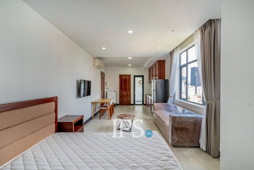 38 Sqm Studio Apartment For Rent - Tonle Bassac, Phnom Penh