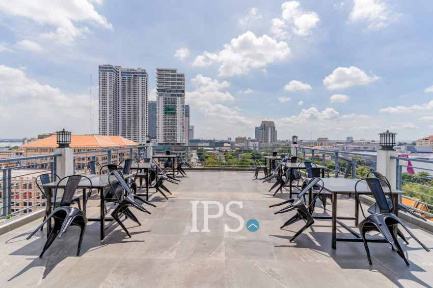 1 Bedroom Apartment For Rent - Tonle Bassac, Phnom Penh