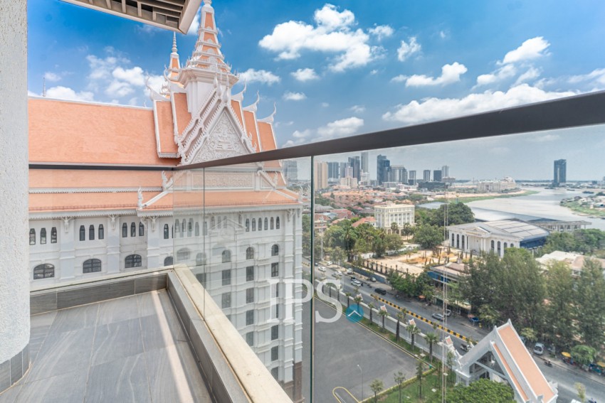 1 Bedroom Serviced Apartment For Rent - Tonle Bassac, Phnom Penh