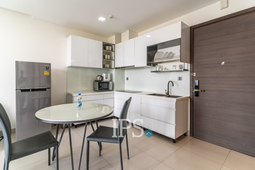 1 Bedroom Serviced Apartment For Rent - Tonle Bassac, Phnom Penh