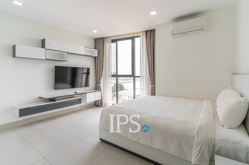 1 Bedroom Serviced Apartment For Rent - Tonle Bassac, Phnom Penh