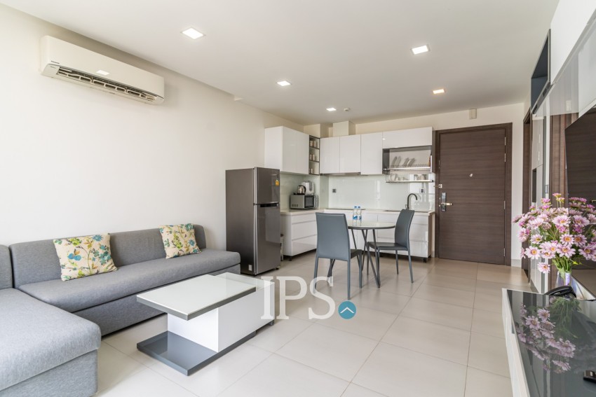 1 Bedroom Serviced Apartment For Rent - Tonle Bassac, Phnom Penh