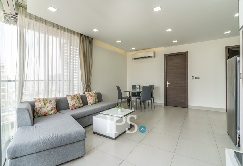 2 Bedroom Serviced Apartment For Rent - Tonle Bassac, Phnom Penh