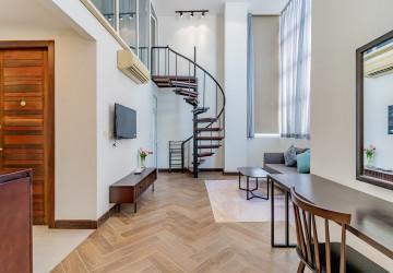 Duplex 2 Bedroom Serviced Apartment For Rent - Toul Tum Poung 1, Phnom Penh thumbnail
