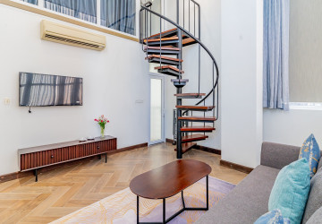 Duplex 2 Bedroom Serviced Apartment For Rent - Toul Tum Poung 1, Phnom Penh thumbnail