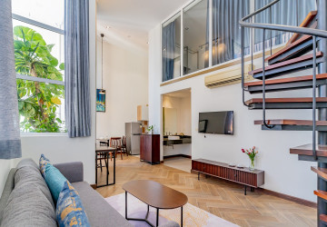 Duplex 2 Bedroom Serviced Apartment For Rent - Toul Tum Poung 1, Phnom Penh thumbnail