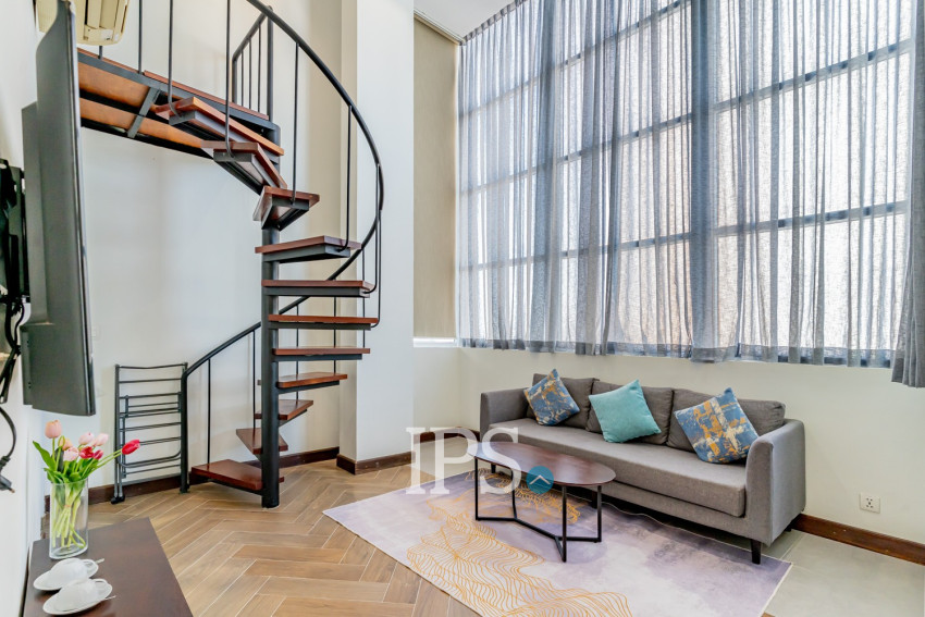 Duplex 2 Bedroom Serviced Apartment For Rent - Toul Tum Poung 1, Phnom Penh