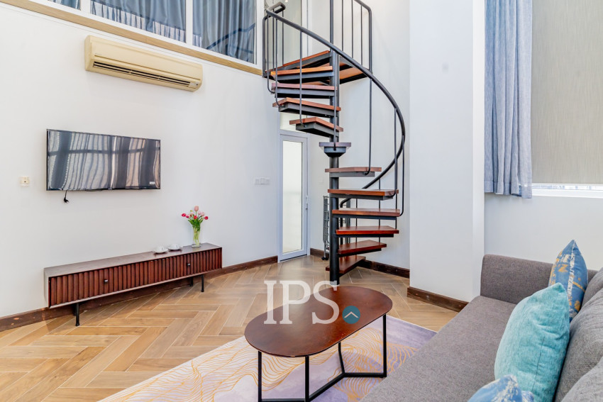 Duplex 2 Bedroom Serviced Apartment For Rent - Toul Tum Poung 1, Phnom Penh