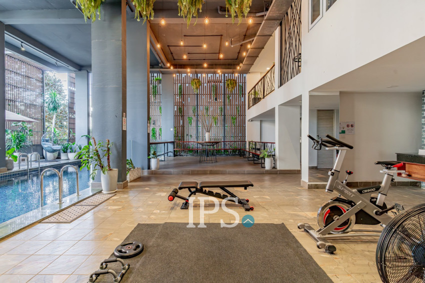 Duplex 2 Bedroom Serviced Apartment For Rent - Toul Tum Poung 1, Phnom Penh