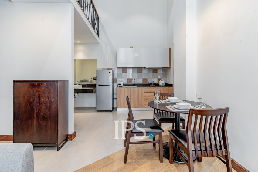 Duplex 2 Bedroom Serviced Apartment For Rent - Toul Tum Poung 1, Phnom Penh