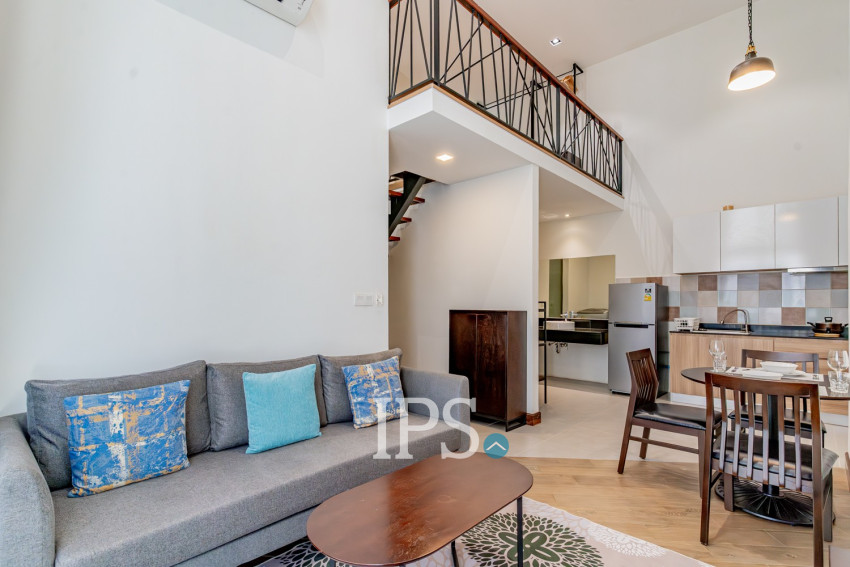 Duplex 2 Bedroom Serviced Apartment For Rent - Toul Tum Poung 1, Phnom Penh