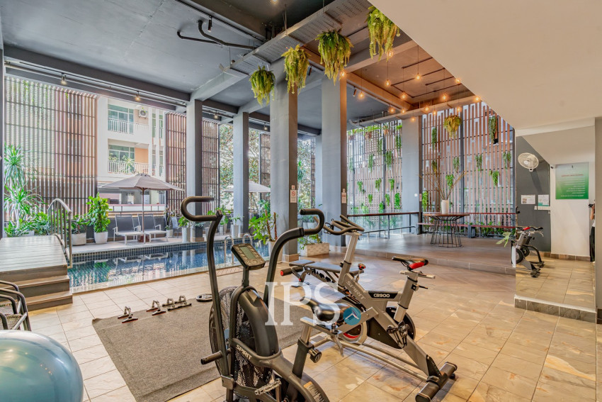 Duplex 2 Bedroom Serviced Apartment For Rent - Toul Tum Poung 1, Phnom Penh