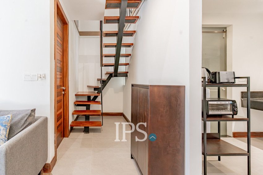 Duplex 2 Bedroom Serviced Apartment For Rent - Toul Tum Poung 1, Phnom Penh