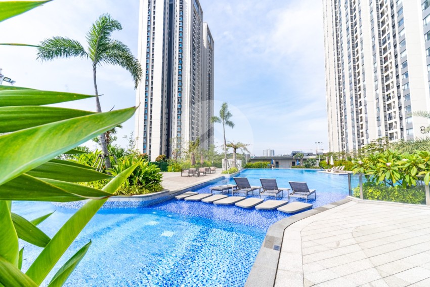 18th Floor 2 Bedroom Condo For Sale - RF City, Chak Angrae Leu, Khan Meanchey, Phnom Penh