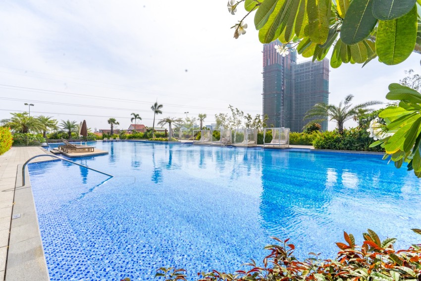 18th Floor 2 Bedroom Condo For Sale - RF City, Chak Angrae Leu, Khan Meanchey, Phnom Penh