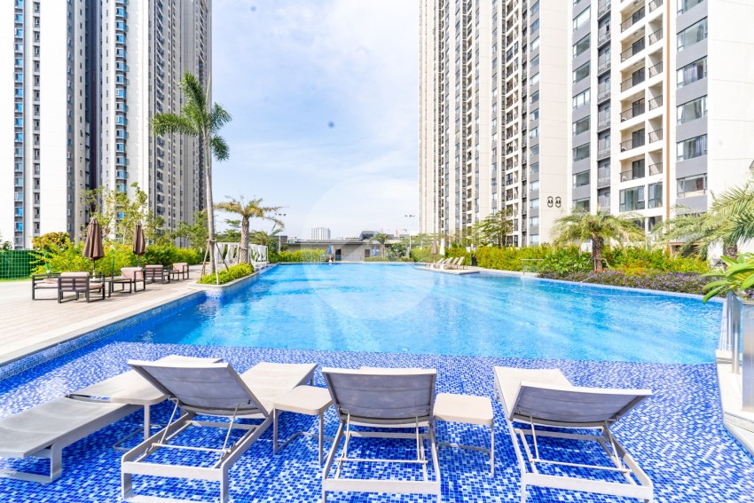 18th Floor 2 Bedroom Condo For Sale - RF City, Chak Angrae Leu, Khan Meanchey, Phnom Penh