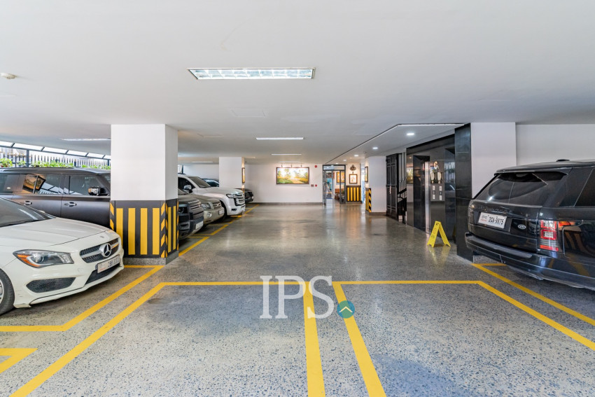 1 Bedroom Serviced Apartment For Rent - BKK1, Phnom Penh