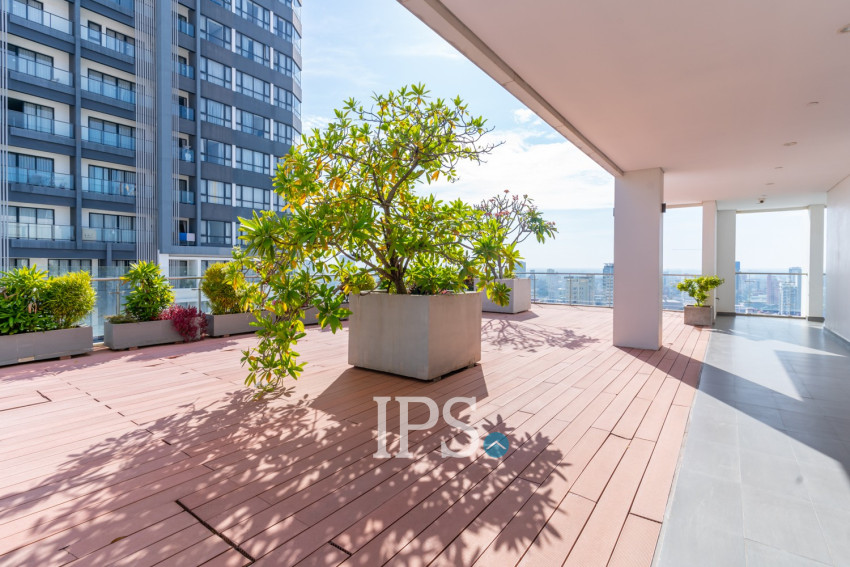 2 Bedroom Condo  For Rent in Embassy Residences, Tonle Bassac - Phnom Penh