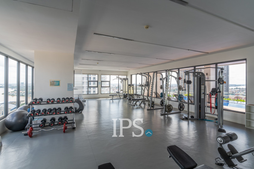 2 Bedroom Condo  For Rent in Embassy Residences, Tonle Bassac - Phnom Penh