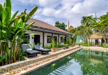 7 Bedroom Boutique Villa For Rent in Svay Dangkum, Siem Reap thumbnail