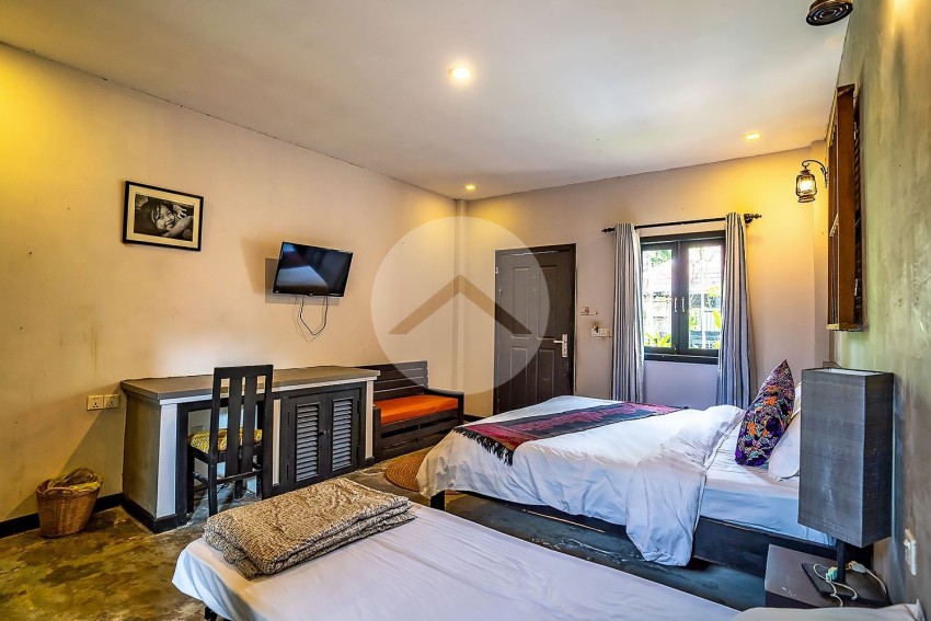 7 Bedroom Boutique Villa For Rent in Svay Dangkum, Siem Reap