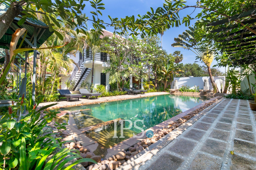 11 Bedroom Boutique Hotel For Rent - Svay Dangkum, Siem Reap