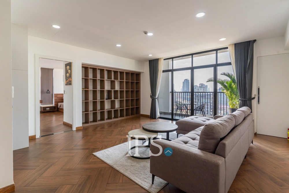 3 Bedroom Serviced Apartment For Rent - BKK1, Phnom Penh