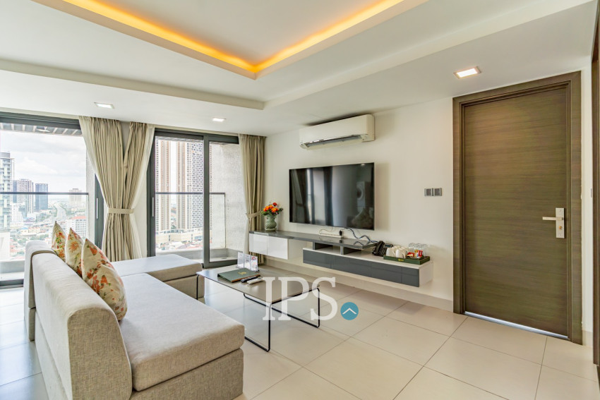 Duplex 3 Bedroom Penthouse For Rent - Tonle Bassac, Phnom Penh