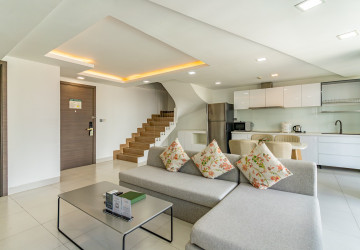 Duplex 3 Bedroom Penthouse For Rent - Tonle Bassac, Phnom Penh thumbnail