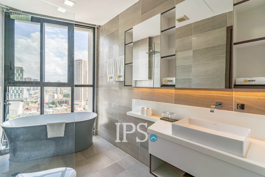 Duplex 3 Bedroom Penthouse For Rent - Tonle Bassac, Phnom Penh