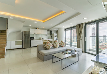 Duplex 3 Bedroom Penthouse For Rent - Tonle Bassac, Phnom Penh thumbnail