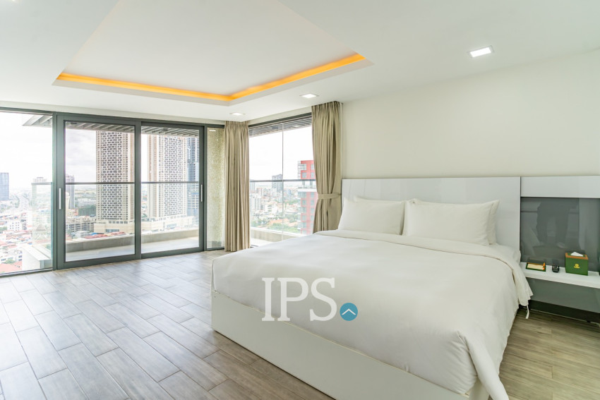 Duplex 3 Bedroom Penthouse For Rent - Tonle Bassac, Phnom Penh