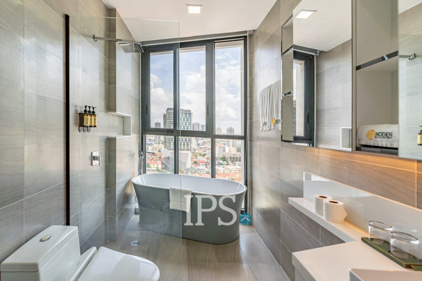 Duplex 3 Bedroom Penthouse For Rent - Tonle Bassac, Phnom Penh