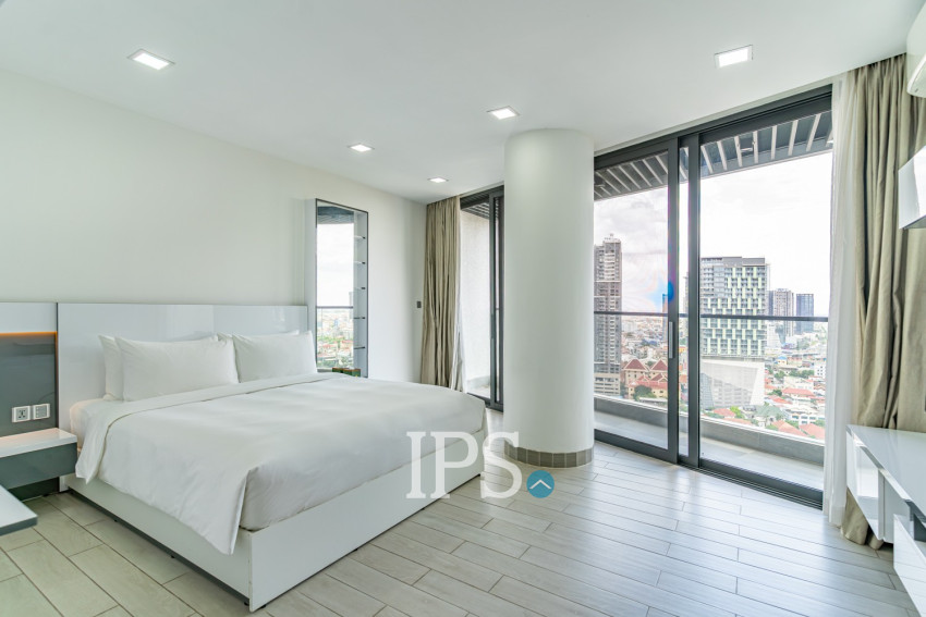 Duplex 3 Bedroom Penthouse For Rent - Tonle Bassac, Phnom Penh