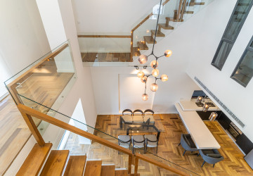 Duplex 3 Bedroom Serviced Apartment For Rent - Tonle Bassac, Phnom Penh thumbnail