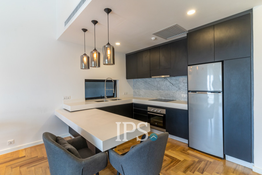 Duplex 3 Bedroom Serviced Apartment For Rent - Tonle Bassac, Phnom Penh