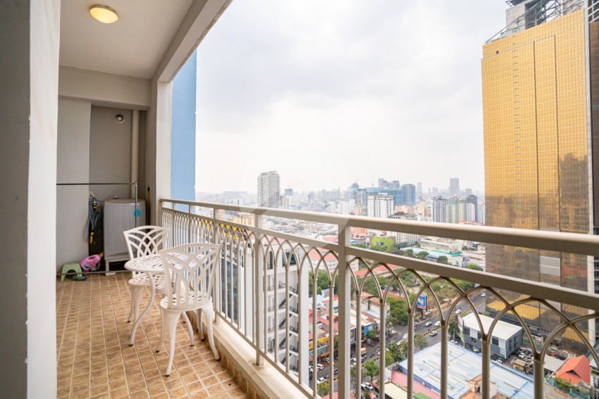 2 Bedroom Condo Decastle  For Rent - BKK1, Phnom Penh