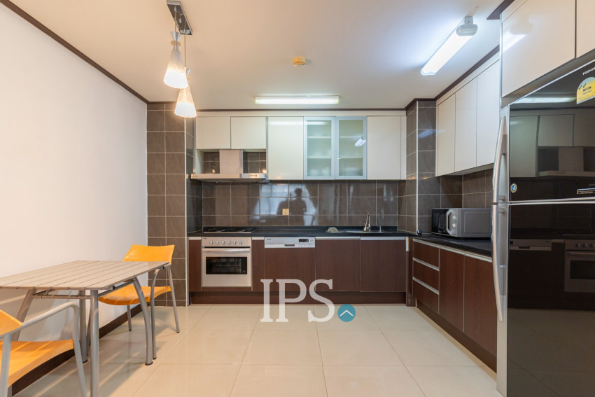 3 Bedroom Condo For Rent - Beoung Kak 1, Phnom Penh