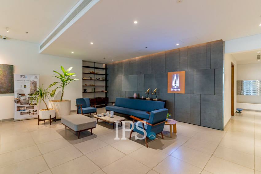 1 Bedroom Condo For Rent - Embassy Central, BKK1, Phnom Penh