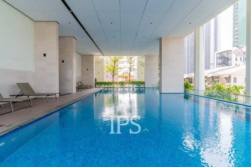 1 Bedroom Condo For Rent - Embassy Central, BKK1, Phnom Penh